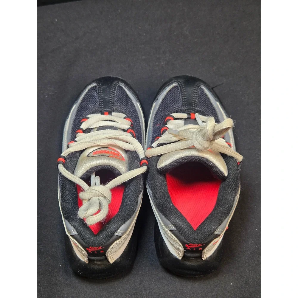 Nike Air Max 95‎ Recraft Kids Sneakers Black Grey Red CJ3908-101 Size 10C